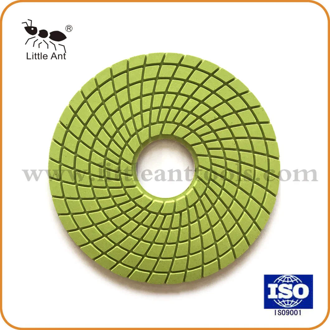 7&quot; Stone Polishing Pad Wet Use, Little Ant Diamond Tools