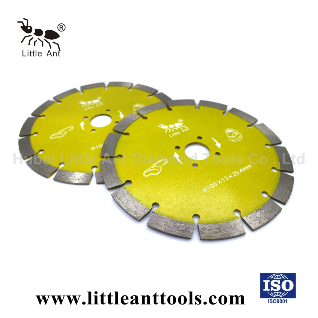 7.5&quot;/190mm Dry or Wet Diamond Saw Blade Hard Granite, Marble, Reinforced Concrete Diamond Cutting Tool