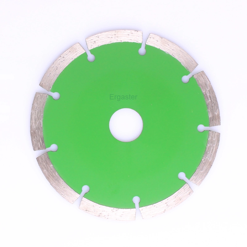 Diamond Saw Blade Tool for Masonry, Dry or Wet Cutting, Segmented Diamond Cutting Wheel for Porcelain, Ceramic Tile, Brick, Granite and Concrete