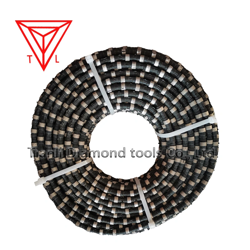 2023 Factory Custom Diamond Wire Cutting Mining Rope Saw with Connector Closed Loop for Granite Marble Jade Concrete Stone